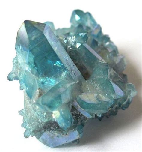 Aqua Quartz I Love Aqua Aura Quartz Quartz Infused With Gold Turns Out