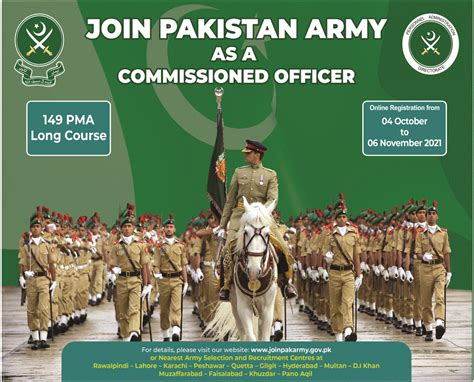 Join Pakistan Army As Commissioned Officer 2025 Job Advertisement Pakistan