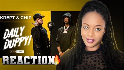 Krept X Chip Daily Duppy GRM Daily Reaction YouTube