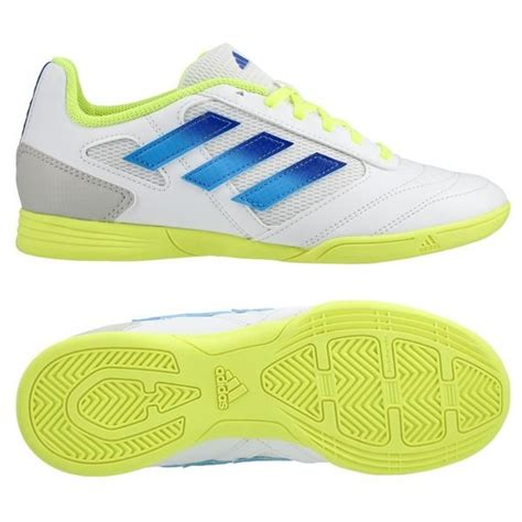 adidas Super Sala 2 IC Vit Blå Gul Barn unisportstore se