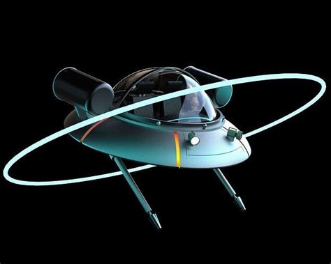 Rick and Morty spaceship 3D model | CGTrader