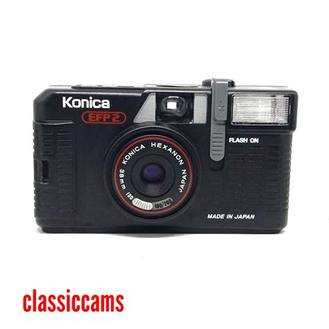 Konica Efp Mm Film Camera Photography Cameras On Carousell