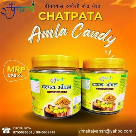 Natural Amla Chatpata Candy Packaging Type Plastic Jar Packaging