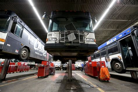 Photos Inside The Madison Metro Transit Bus Barn