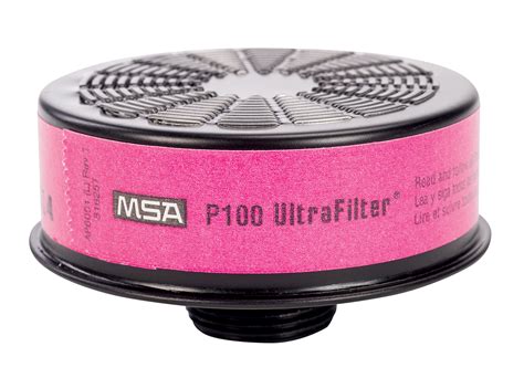 Airgas Msa10010421 Msa P100 Particulate Filter Respirator Cartridge