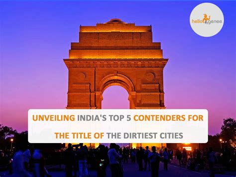 Unveiling India S Top 5 Contenders For The Title Of The Dirtiest Cities