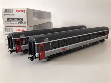 M Rklin Sbb Eurocity Grossraumwagen Kl In Ovp Kaufen Auf