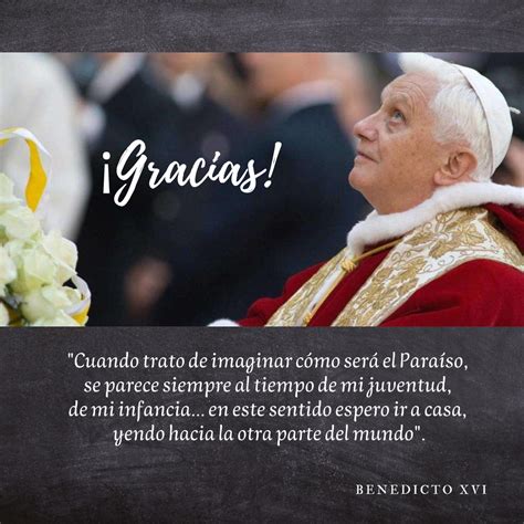 Gracias Benedicto Xvi