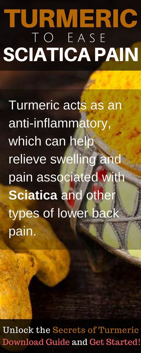 Pain Relief Ease Sciatica Pain With Turmeric