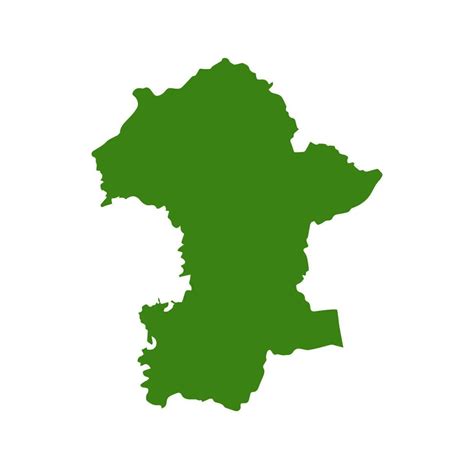 Gondia dist map in green color. Gondia is a district of Maharashtra ...