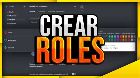 Como Hacer ROLES En Discord Configurar PERMISOS En Discord YouTube