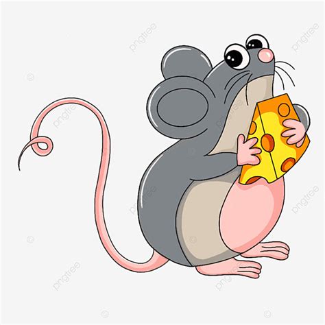 Mouse Cheese Clipart