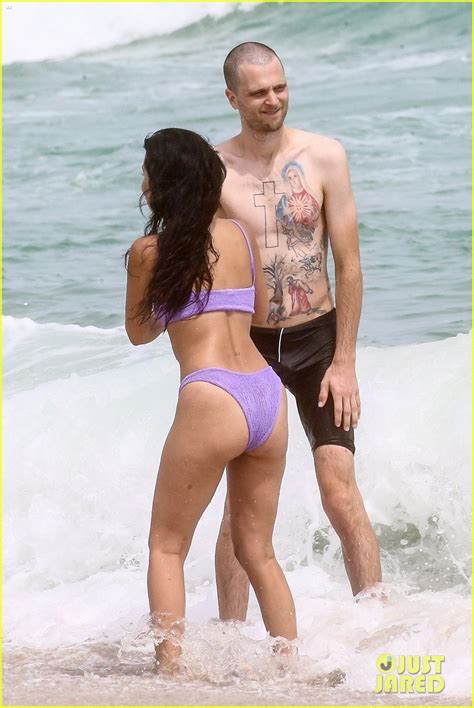 Alexa Demie Rocks Cute Purple Bikini At The Beach With Boyfriend JMSN Photo 4490436 Bikini