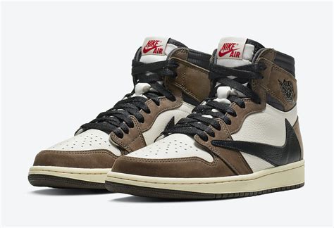 Air Jordan 1 Travis Scott vs Air Jordan 1 Dark Mocha - SBD