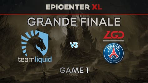 Epicenter XL PSG LGD Vs Team Liquid GRANDE FINALE Game 1 YouTube