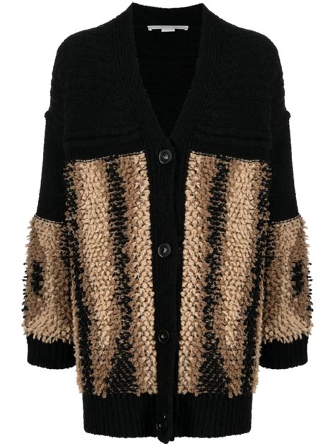 Stella Mccartney V Neck Knitted Cardigan Farfetch