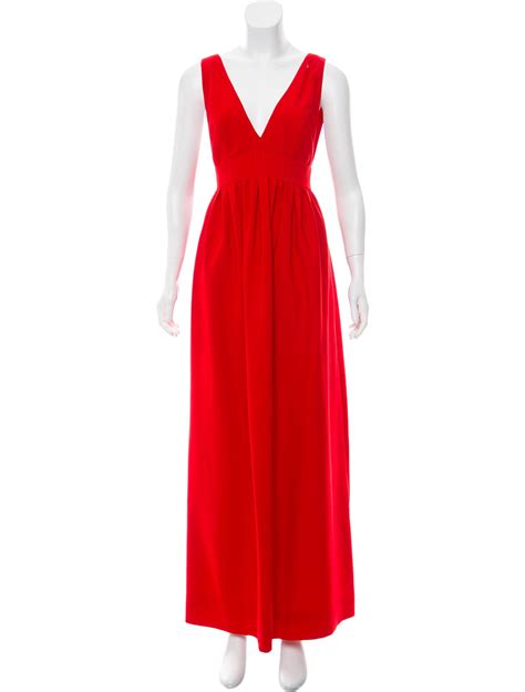 Jill Jill Stuart Plunging Neck Evening Dress W Tags Clothing