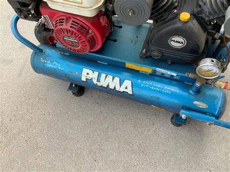 Puma PUK 5508G Gas Powered Air Compressor BigIron Auctions