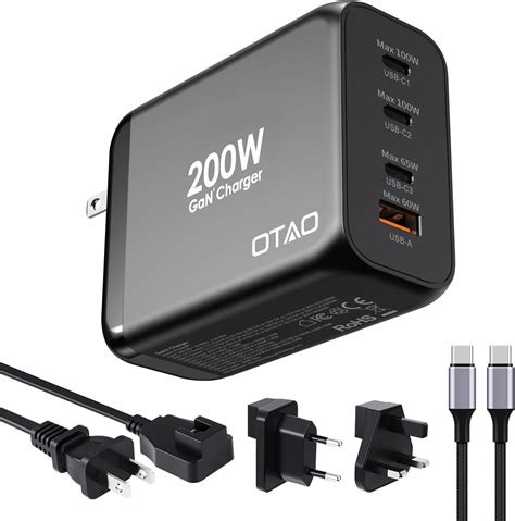 Amazon 𝐒𝐥𝐢𝐦𝐐 GAN USB C Charger 100W 96W 87W 85W 67W AC Adapter