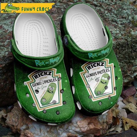 Cartoon Genius Pickles Rick And Morty Crocs Discover Comfort And