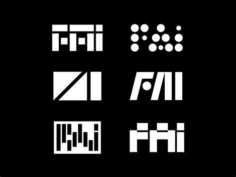 FAI logo concepts by Milos Bojkovic on Dribbble