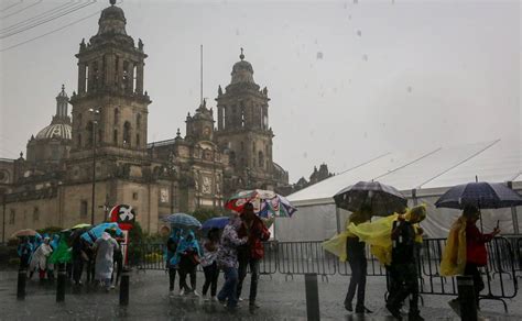 Clima Cdmx Se Pronostican Lluvias Con Intervalos De Chubascos Y Posible Caída De Granizo Hoy 8