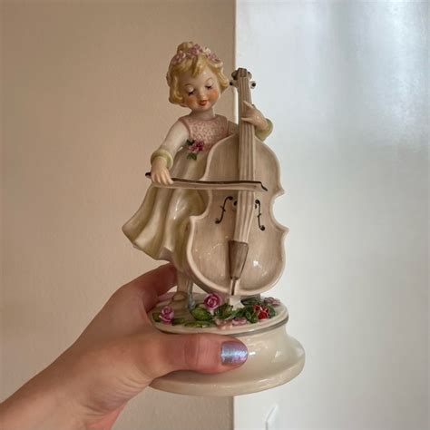 Hummel Accents Cello Girl Figurine Poshmark