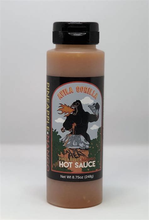 Hot Sauce Reviews Avila Gorilla Pineapple Mango Hot Sauce