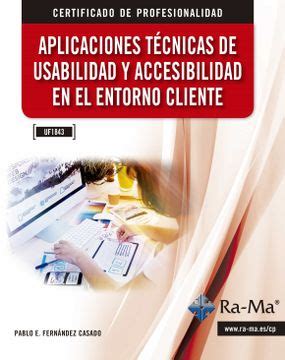 Libro Uf1843 Aplicaciones Técnicas de Usabilidad y Accesibilidad en