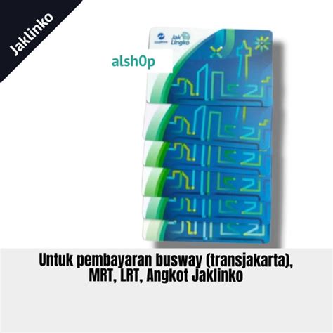 Jual Kartu Jak Lingko Mandiri Brizzi Bca Jakcard E Money Flazz Etol