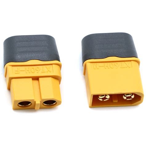 AMASS XT60 XT60H Male Female Connectors Pairs With Caps RC Plugs