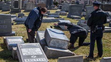 100 Graves Desecrated At Jewish Cemetery World The Times And The