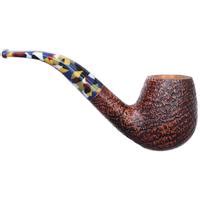 New Tobacco Pipes Savinelli Autograph Autograph Sandblasted Bent