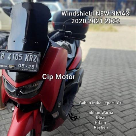 Ws Visor Windshield New Nmax Tinggi Pnp Lazada Indonesia