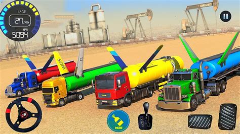 Oil Tanker Truck Driver 3D Fly Oil Truck Driving Simulator 3D