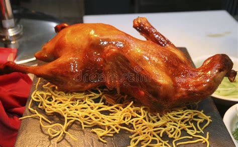 Chinese style Roasted duck stock photo. Image of china - 140670252