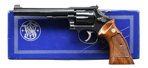 Smith And Wesson Model 17 4 Da Revolver Poulin Auctions