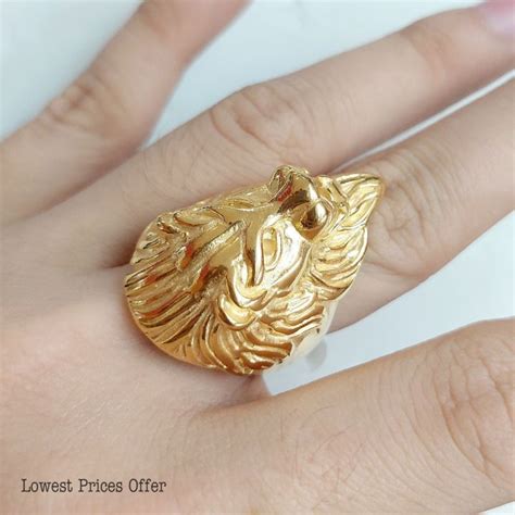 Stainless Gold Men's Fashion Rings | Lazada PH