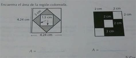 Encuentra El Rea De La Regi N Coloreada Brainly Lat