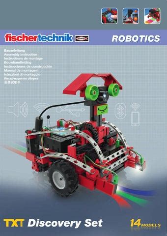 Assembly Guide Of Fischertechnik TXT Discovery Set By ETC Educational