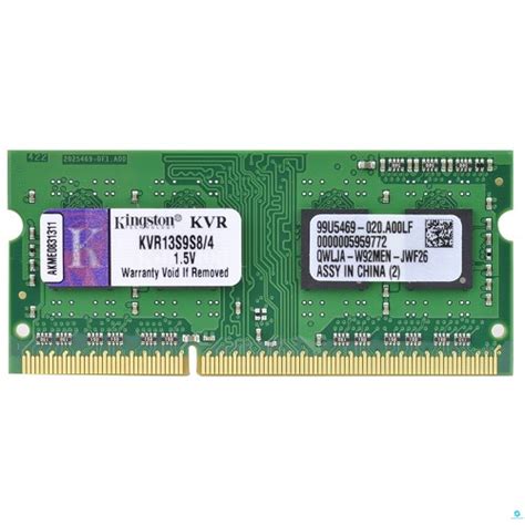 Kingston Memoria Ram DDR3 4GB 1333MHz PC/servidor KVR13N9S8/4 – Alca ...