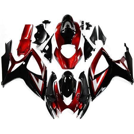 Amazon Motorcycle Plastic Fairing Kit Fit For 2006 2007 GSXR 600