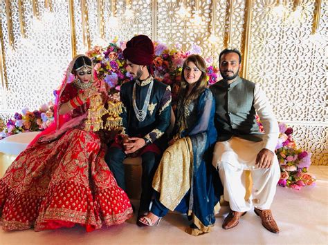 pacer hassan ali ties nuptial knot  dubai