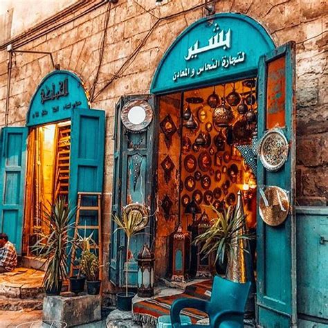 Wonderful Shots to Egyptian Folklore Stores in one of old streets , Old Cairo , Egypt | Egipto