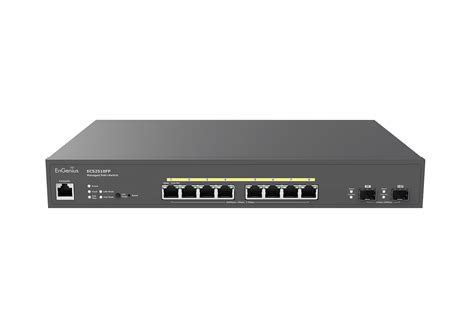 EnGenius ECS2510FP Switch PoE Multigigabit De 2 5Gb De 8 Puertos Y