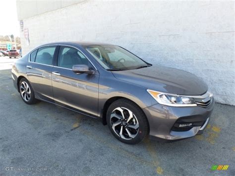 2017 Modern Steel Metallic Honda Accord EX L V6 Sedan 119577016