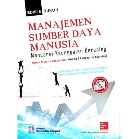 Jual Buku MSDM MANAJEMEN SUMBER DAYA MANUSIA Edisi 6 Buku 1 Kota