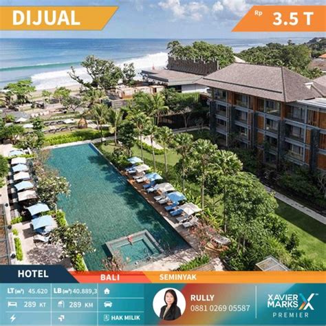 Dijual Hotel Bintang 5 Di Seminyak Kuta Bali Dengan Fasilitas Hotel