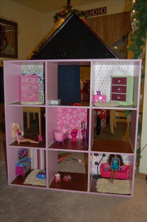 Simple Barbie Doll House Plans Casitas De Barbie Casas Para Barbies