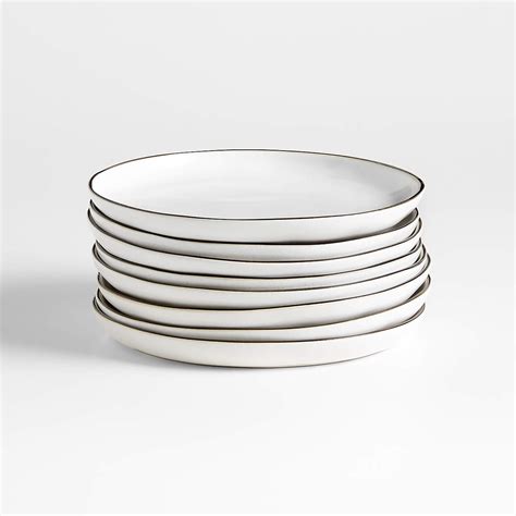 Range Salad Plates, Set of 8 | Crate & Barrel